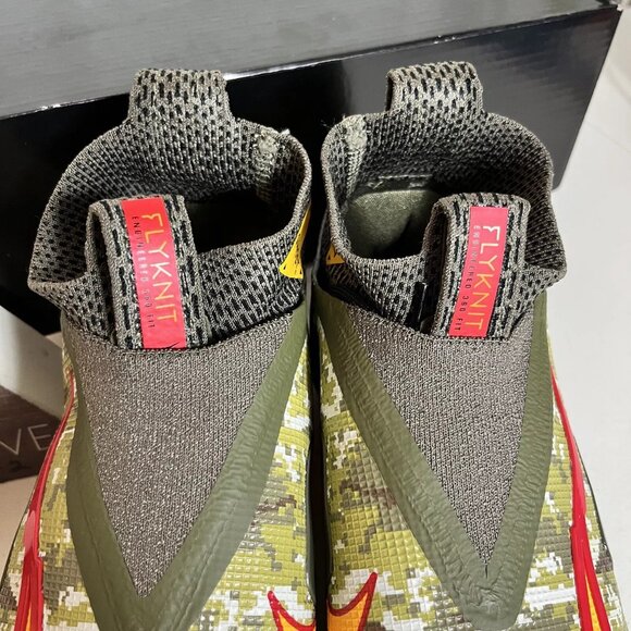 Nike Alpha Menace Elite 3 Football Cleats Size 9 Travis Kelce T-Rex Camo 🔥🔥🔥 - Picture 5 of 10